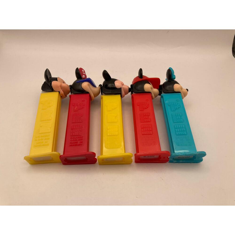 5 Mickey Mouse and Minnie Mouse Retired Pez-China-Hungry-Hong Kong - Picture 2 of 4